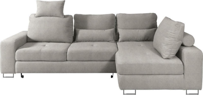 Wohnlandschaft in Textil Beige