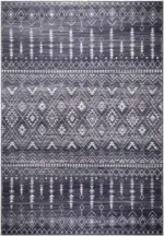 mömax Webteppich Mississippi 2 in Schwarz ca. 120x170cm