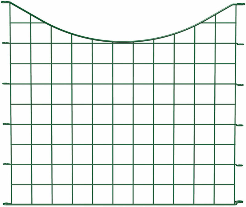 Teichzaunelement U-Bogen, 52,5x77,3, grün