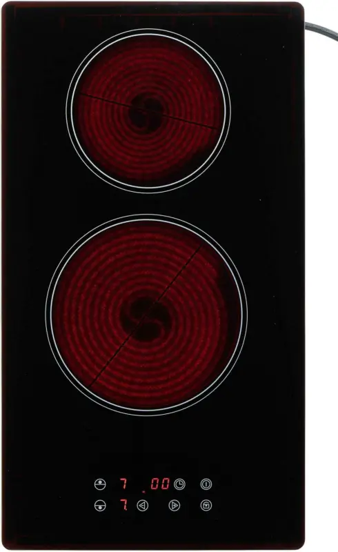 Glaskeramikkochfeld in Schwarz 'EB-GK2-TC'