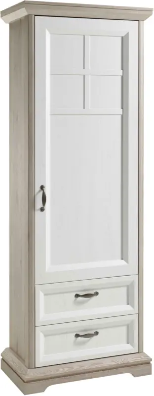 Garderobenschrank in Eiche/ Pinienfarben ´AVENUE´
