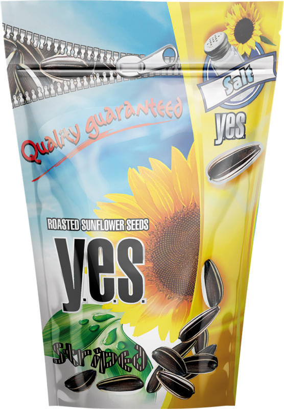 Gestreifte Sonnenblumenkerne