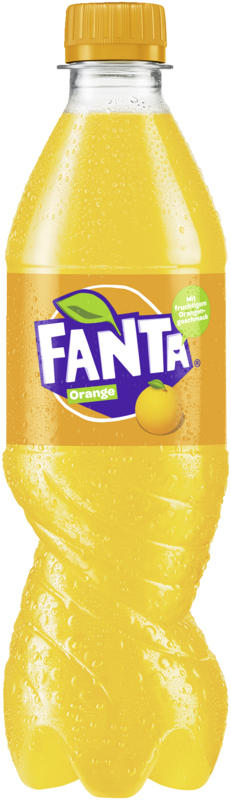 Erfrischungsgetränk mit Orangengeschmack