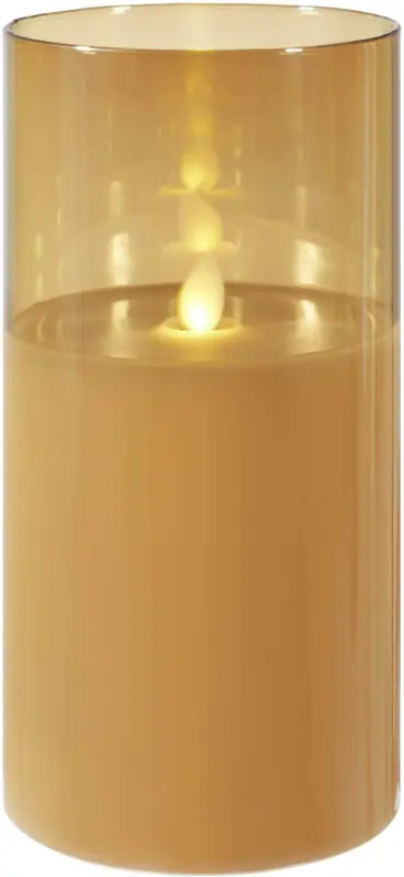 Windlicht Mira in Champagnerfarben