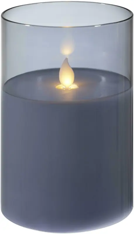 Windlicht Mira in Grau