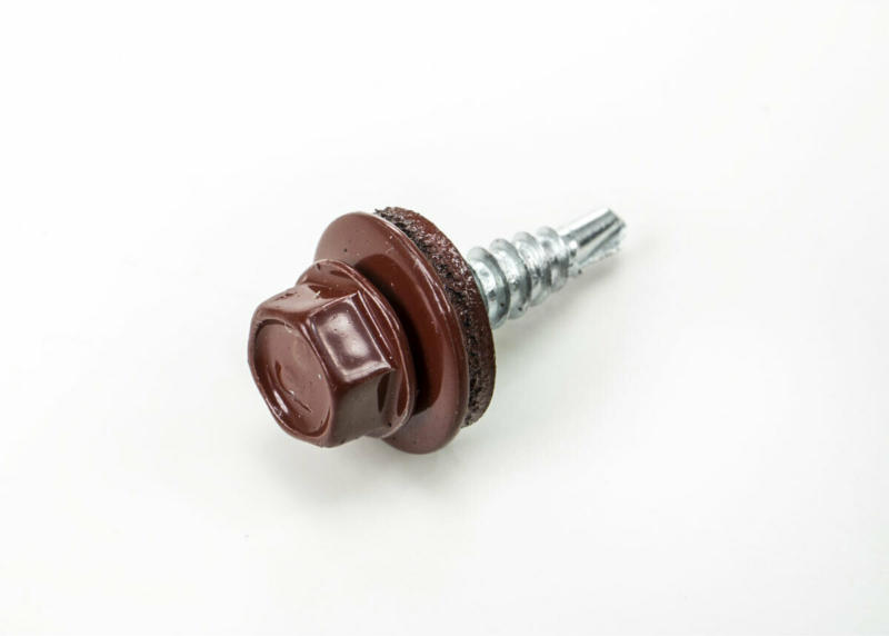 Schrauben terrakotta 4,8x20 mm, 250 Stk. gruen