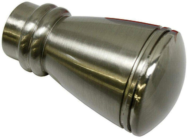 Endstück „Chicago“ Siro für Ø20 mm, Edelstahl-optik