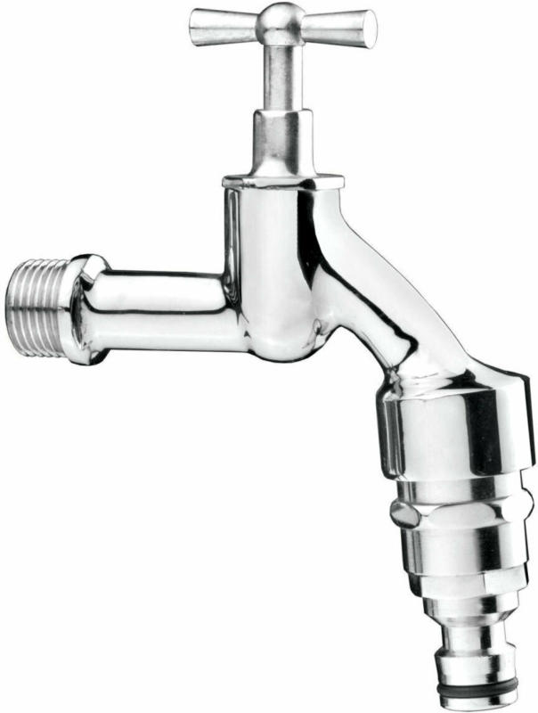 Auslaufventil 1/2", chrom