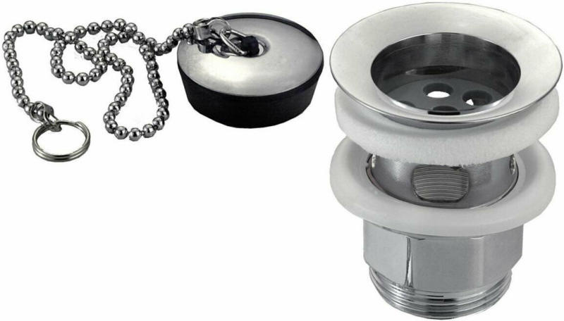 Waschtisch-Ablaufventil 1 1/4", chrom