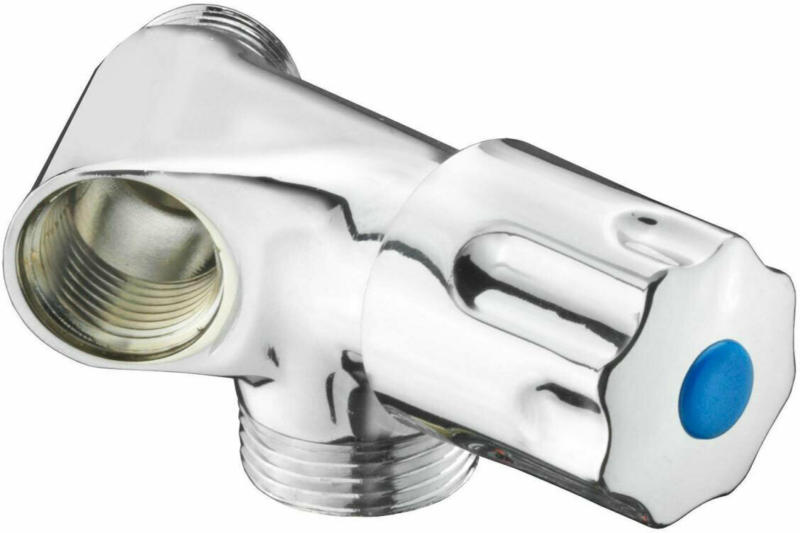 Maschinen-Einfachventil 1/2", chrom