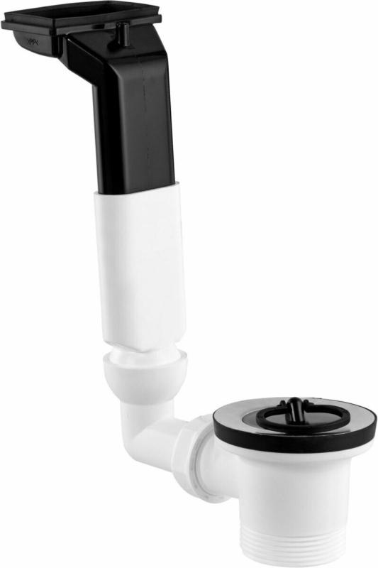 Ab- und Überlaufgarnitur, 1 1/2“, weiß