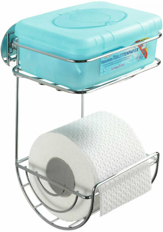 Toilettenpapierhalter mit Ablage