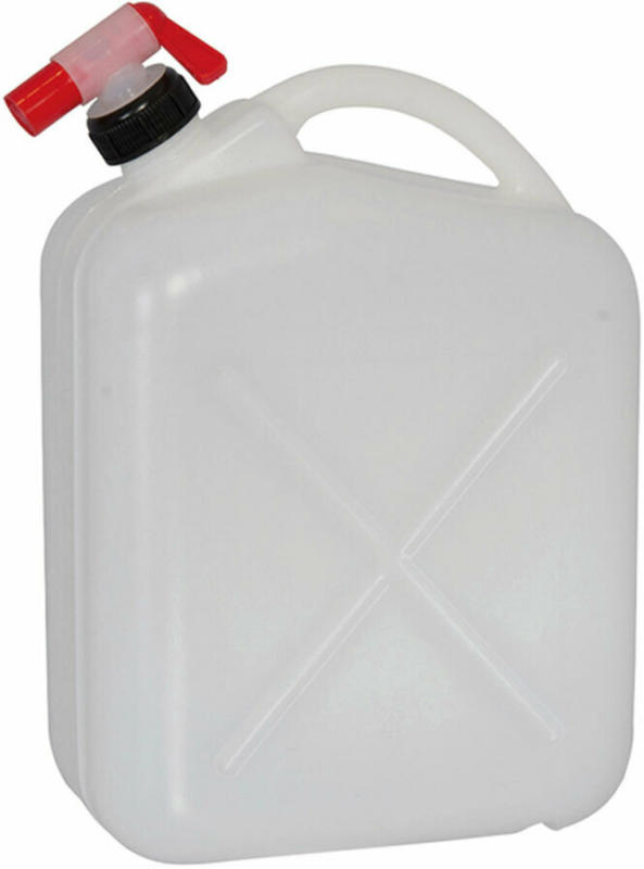 Wasserkanister, 10 Liter mit Hahn