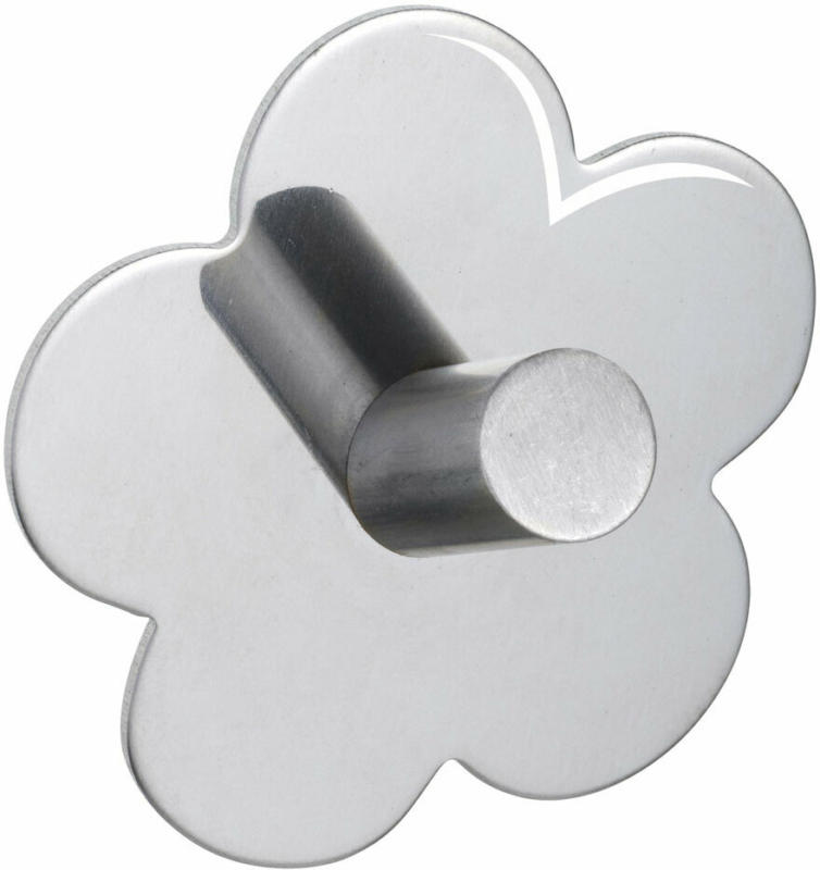 Wandhaken „Fiore“, Edelstahl glänzend