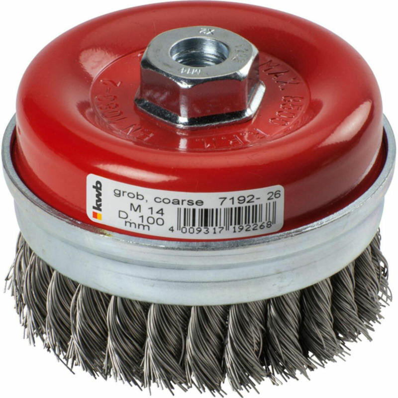 Topfbürste „Aggresso Flex“, 100 mm, gezopft, M14, LS