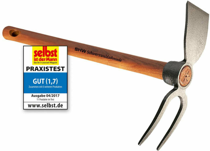 Kleinhacke „Rex“, 2-Zinken, Breitblatt