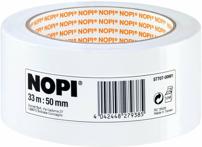 Putzband „Nopi“, Weiss