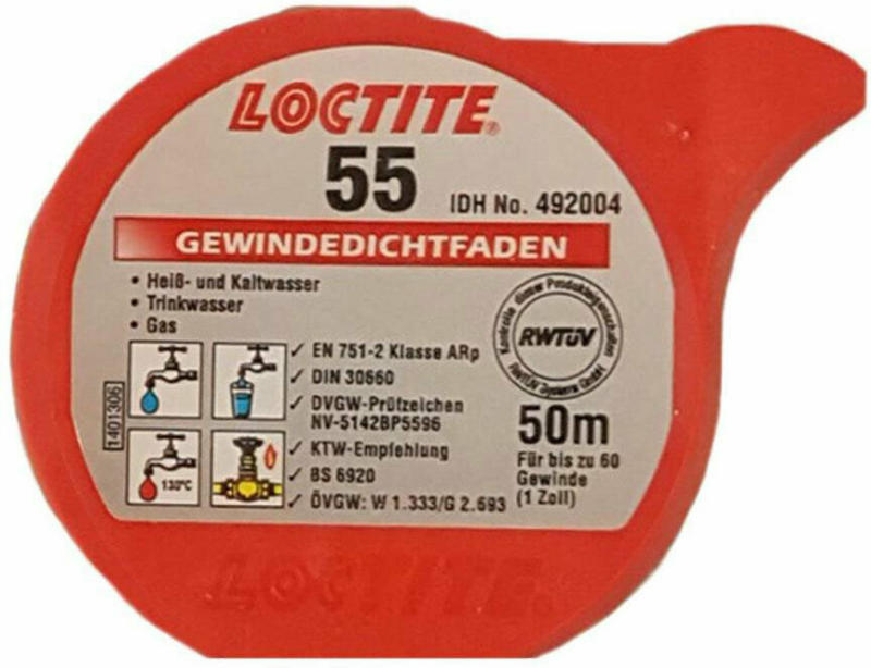 Dichtfaden Loctite 55, 50 m