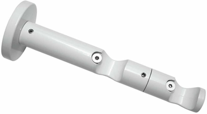 Doppel-Kombiträger „Chicago“ offen für Ø20 mm, 8/6 cm, weiß