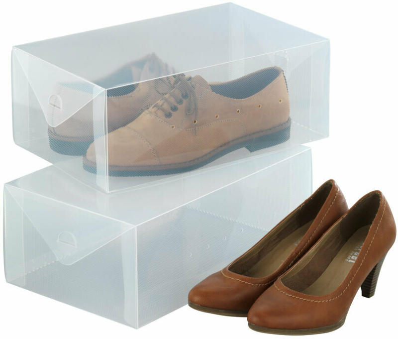 Aufbewahrungsbox für Schuhe, 2-er-Set