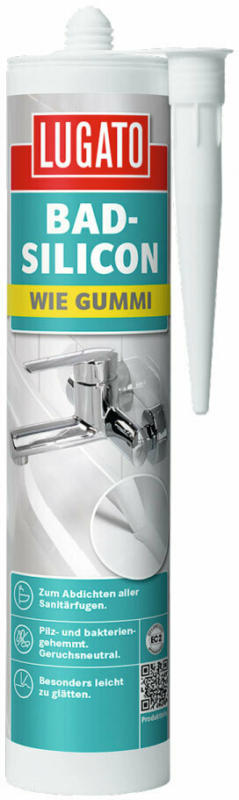Silikon „Wie Gummi“, 310 ml Schwarz