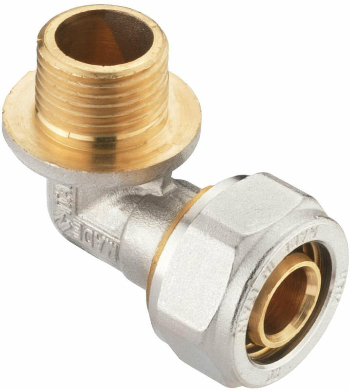 Schraub-Winkel 90°, 20 mm, 1/2“ AG