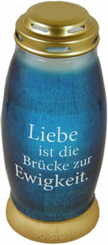 Effektlicht mit Text, 23 cm, blau