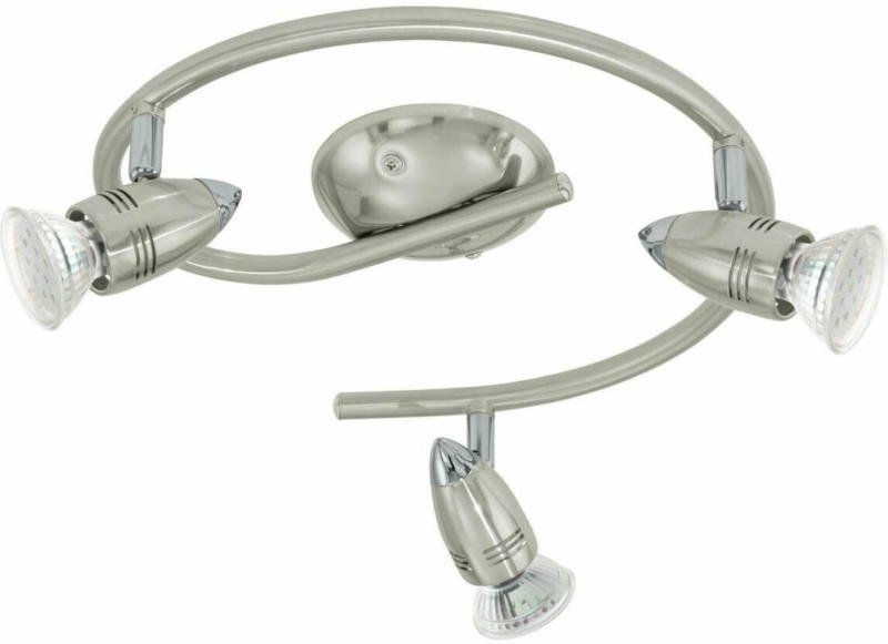 LED-Spotserie „Magnum 3“, G-Form, nickel/chrom