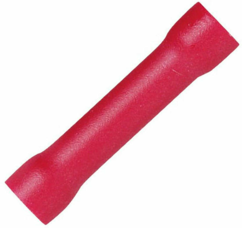 Stossverbinder rot, 0,5-1,5 mm, 50 Stück