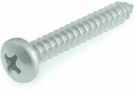 Blechschrauben, Linsenkopf, 3,5x13mm, Edelstahl, 50 Stück 50 | 13 mm | Edelstahl (A4)