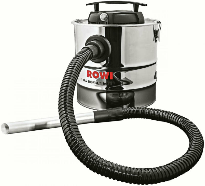Aschesauger Edelstahl glänzend 18 Liter 800 Watt