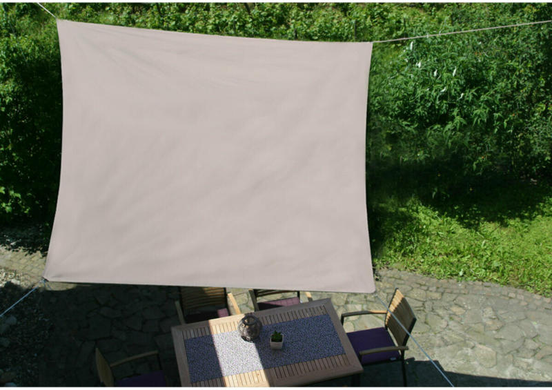 Sonnensegel „Taupe“ Quadratisch 3,6 m