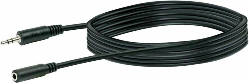 A-Audio Verlängerungskabel, 5 m, schwarz