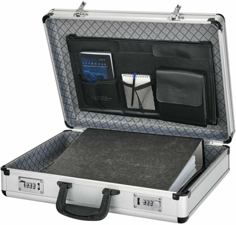 Attachékoffer „Magnus CF 18“, silber