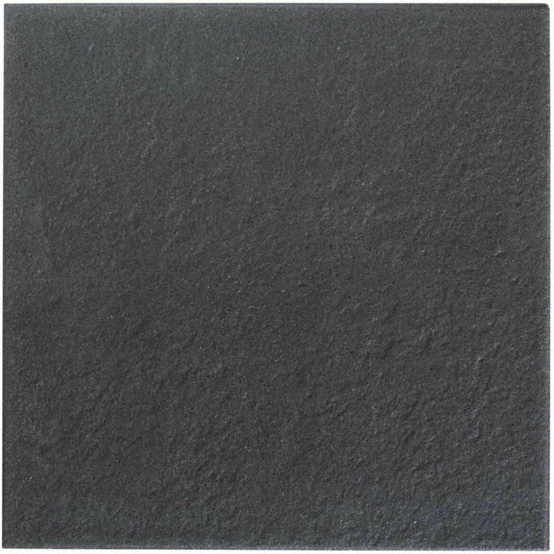 Terrassenplatte „No.1 Diamant“, 40x40x4 cm, Schwarz-basalt 40x40 cm