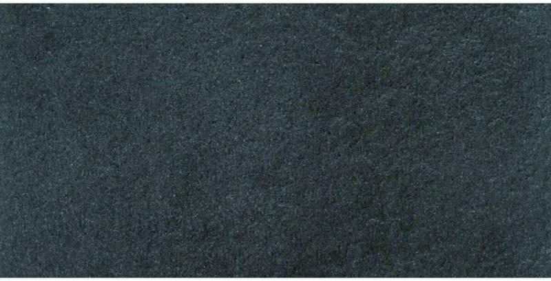 Terrassenplatte „No.1 Diamant“, 80x40 cm, Schwarz-Basalt 80x40 cm