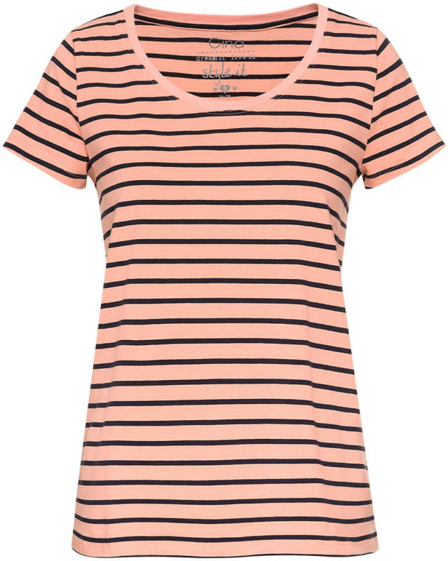 Damen T-Shirt im Ringel-Look (Nur online)