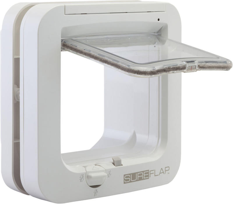 SureFlap Chatière à puce électronique SureFlap blanche