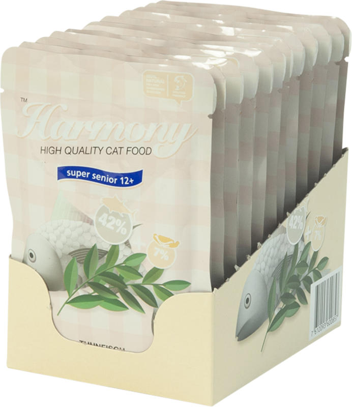 Harmony Cat Super Senior 12+ Thunfisch 12x80g
