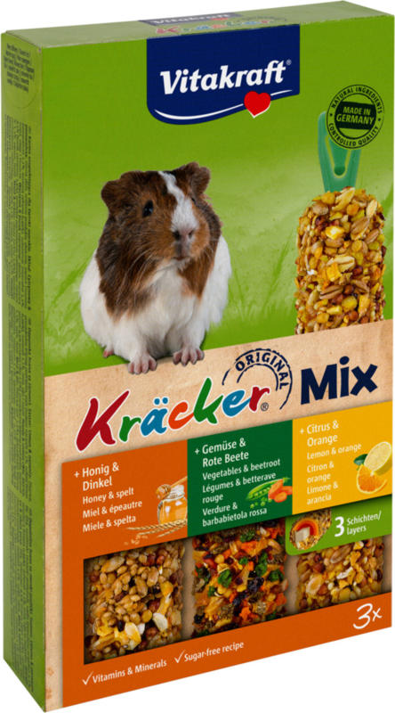 Vitakraft Kräcker Trio Mix Citr./Gem./Hon. MS
