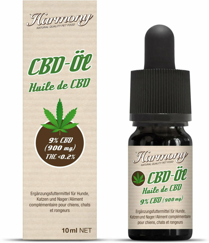 Harmony Pet Natural CBD-Öl 9% 10ml