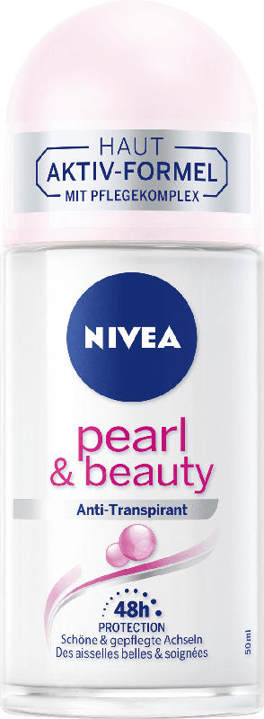 NIVEA Deo Roll On Antitranspirant pearl & beauty