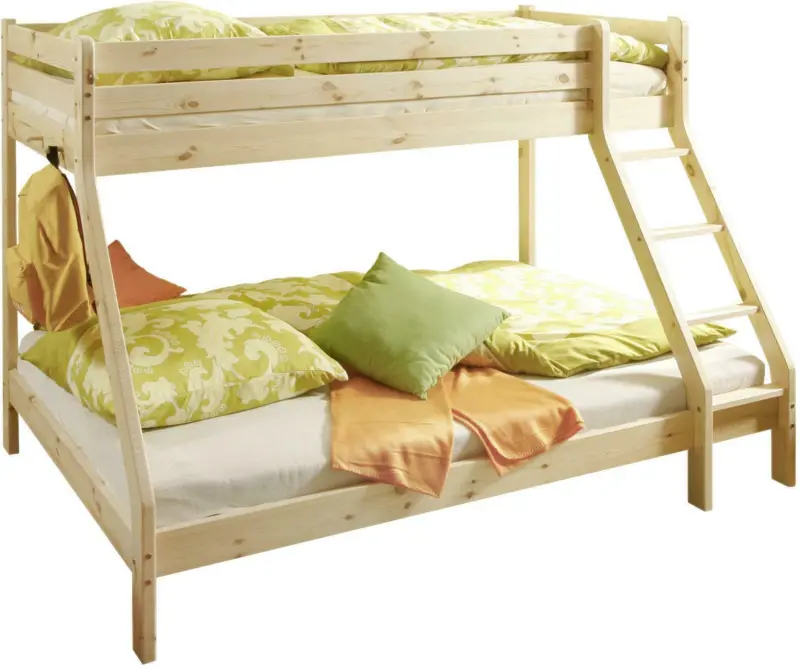 Etagenbett 'Noah', kieferfarben
