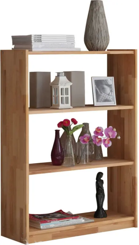 Standregal 'Simon', aus Buche, buchefarben