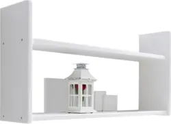 Wandregal 'Mona', aus Kiefer, weiß