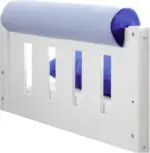 mömax Nackenrolle 'Nackenrolle', hellblau/dunkelblau