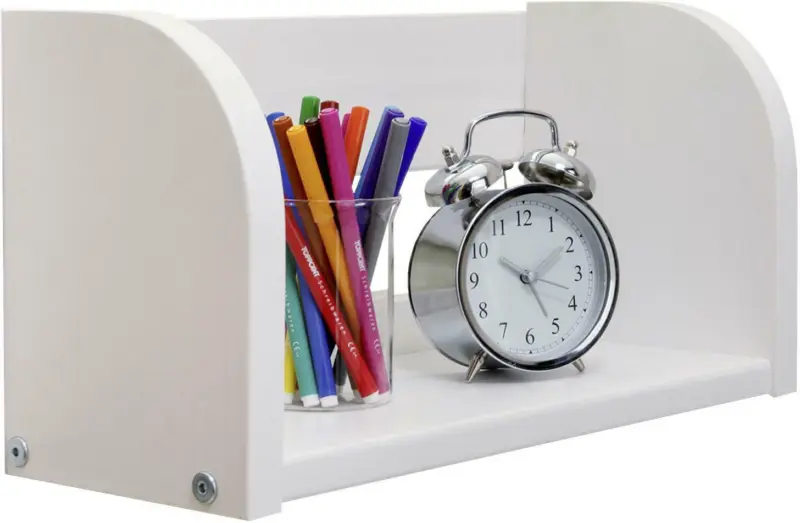 Regal aus Kiefer, weiß