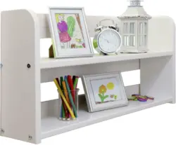 Regal '813497', aus Kiefer, weiß