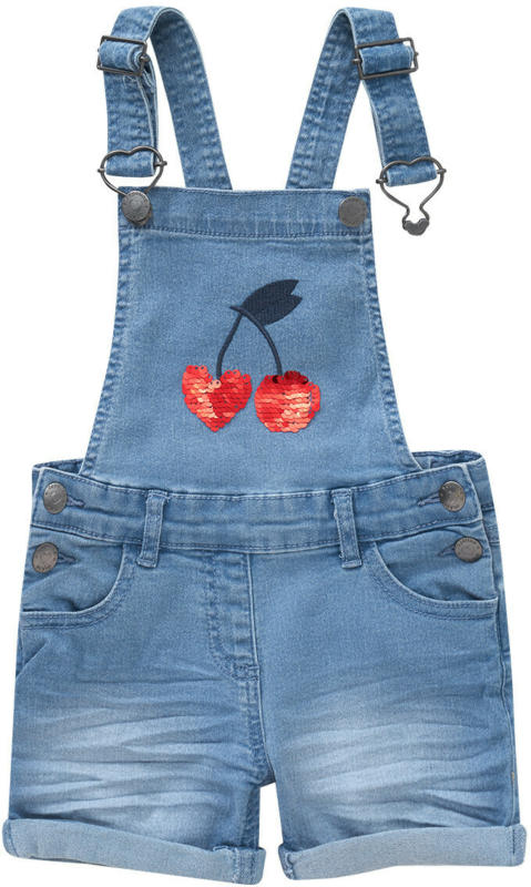 Mädchen Latzhose mit Wendepailletten (Nur online)