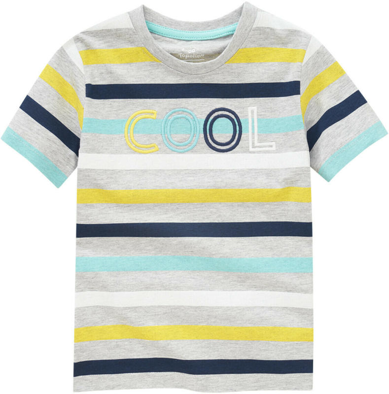Jungen T-Shirt mit Blockstreifen (Nur online)